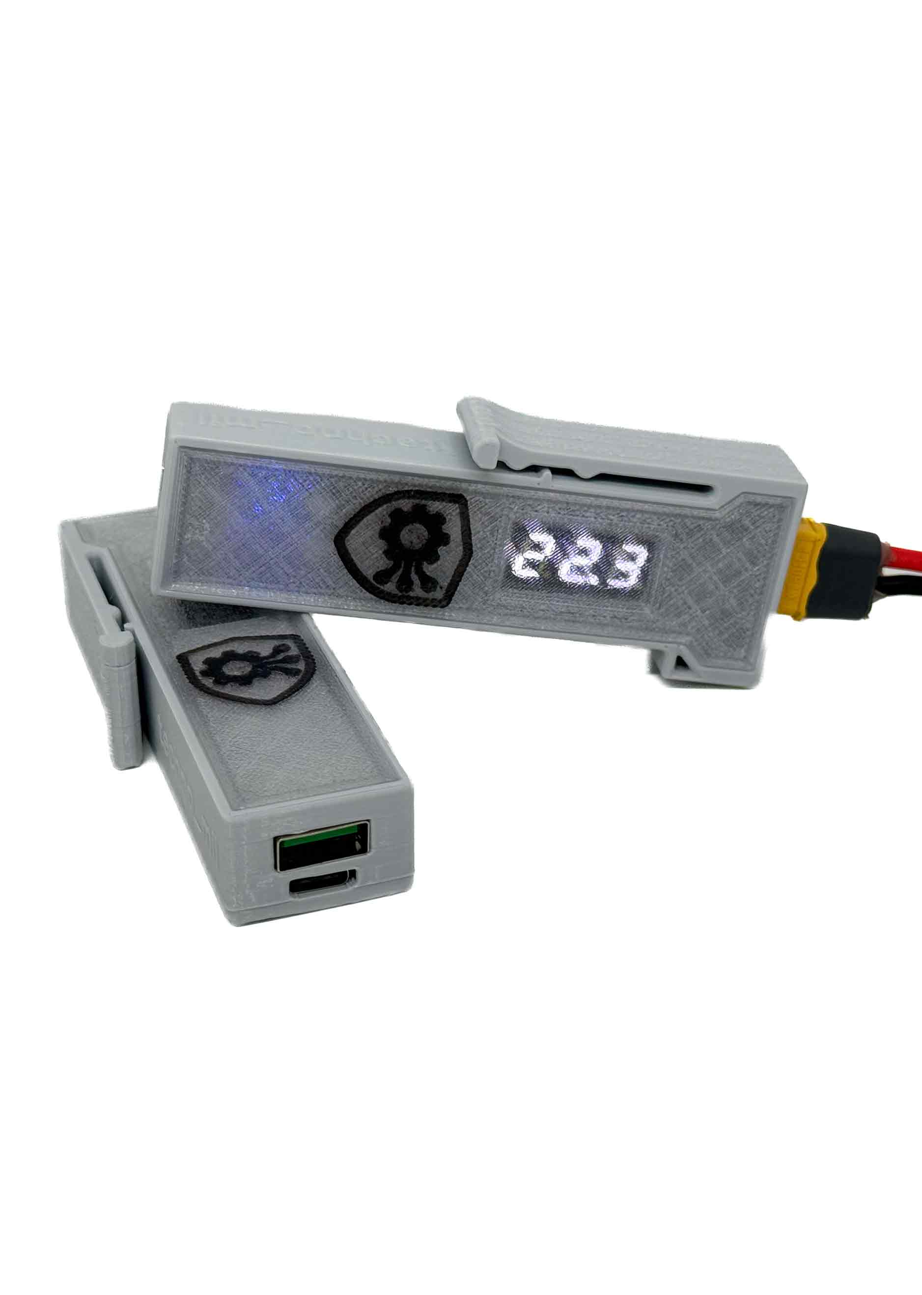 Перетворювач "combo" XT60 - USB-A Type-C Вольтметр